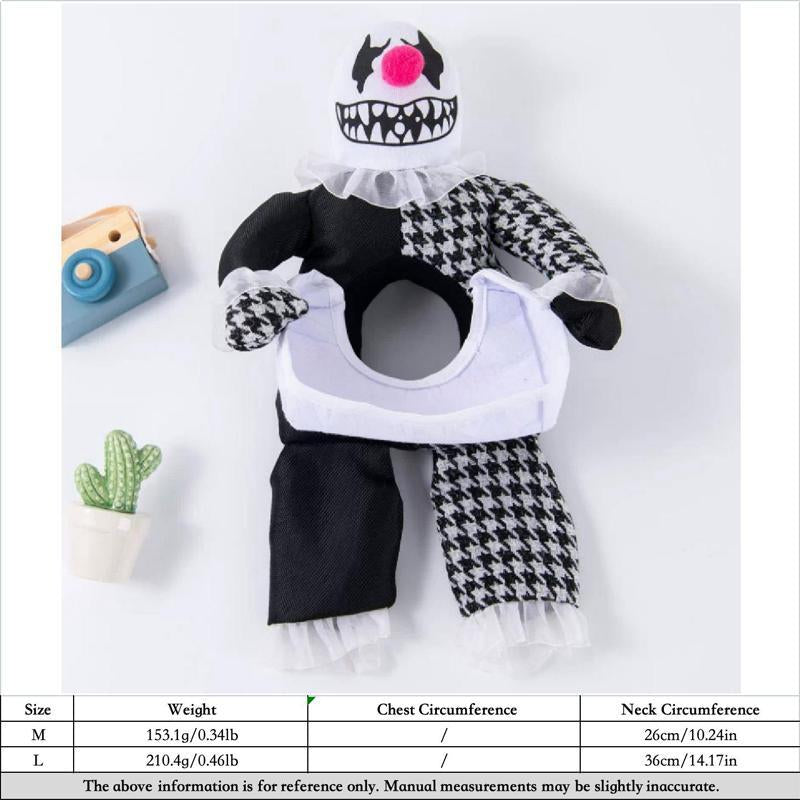 Halloween Dog Costume β Funny Knife Killer Outfit for Small Dogs, Scary Pet Clothes for Halloween Party & Fall Season