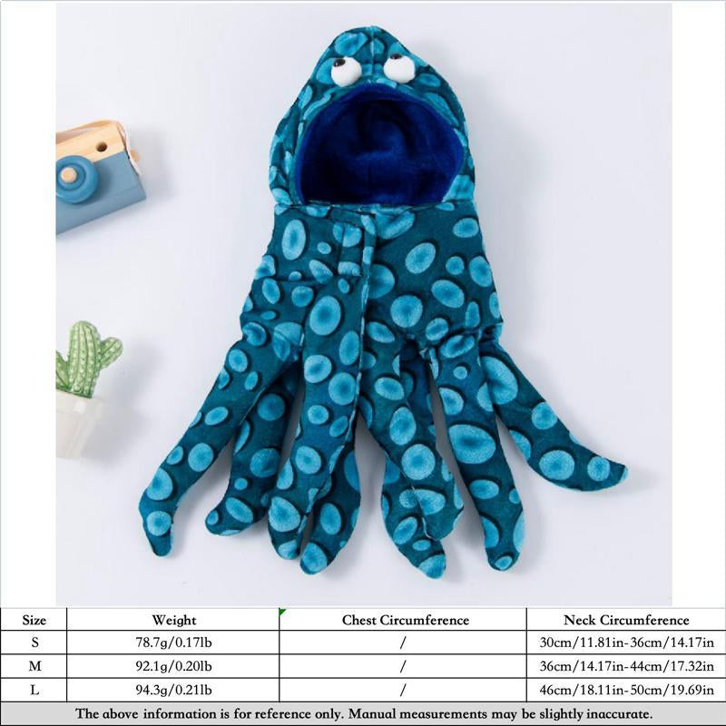 Halloween Dog Costume β Funny Knife Killer Outfit for Small Dogs, Scary Pet Clothes for Halloween Party & Fall Season