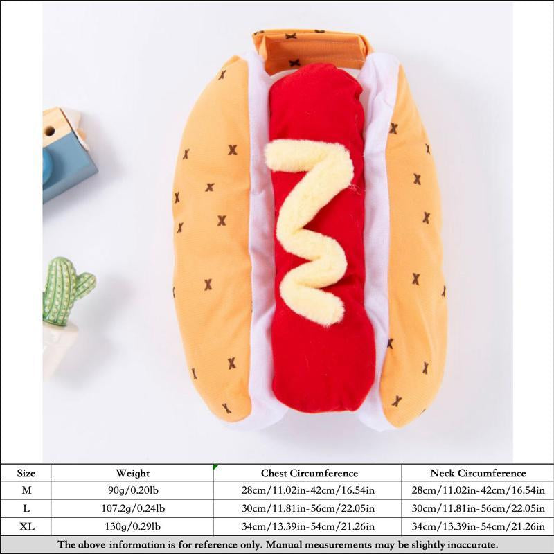 Halloween Dog Costume β Funny Knife Killer Outfit for Small Dogs, Scary Pet Clothes for Halloween Party & Fall Season