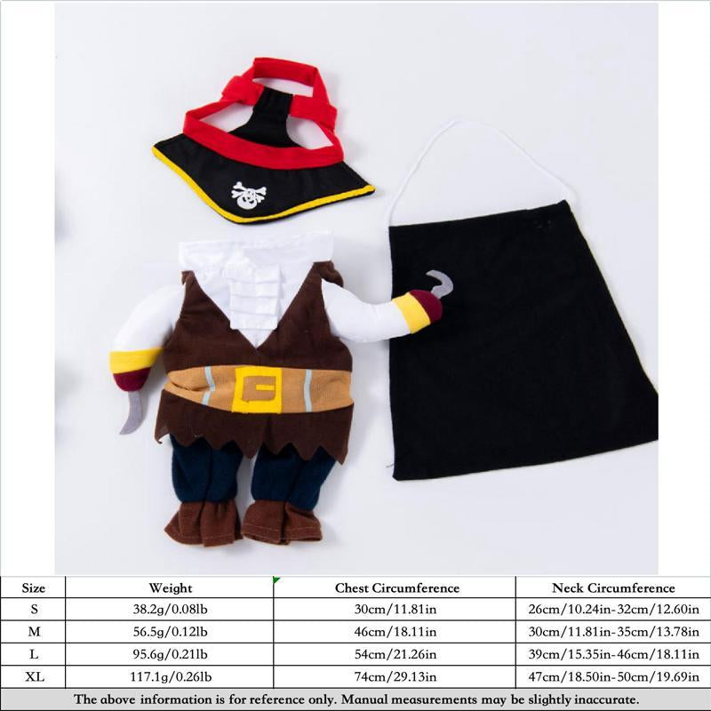 Halloween Dog Costume β Funny Knife Killer Outfit for Small Dogs, Scary Pet Clothes for Halloween Party & Fall Season