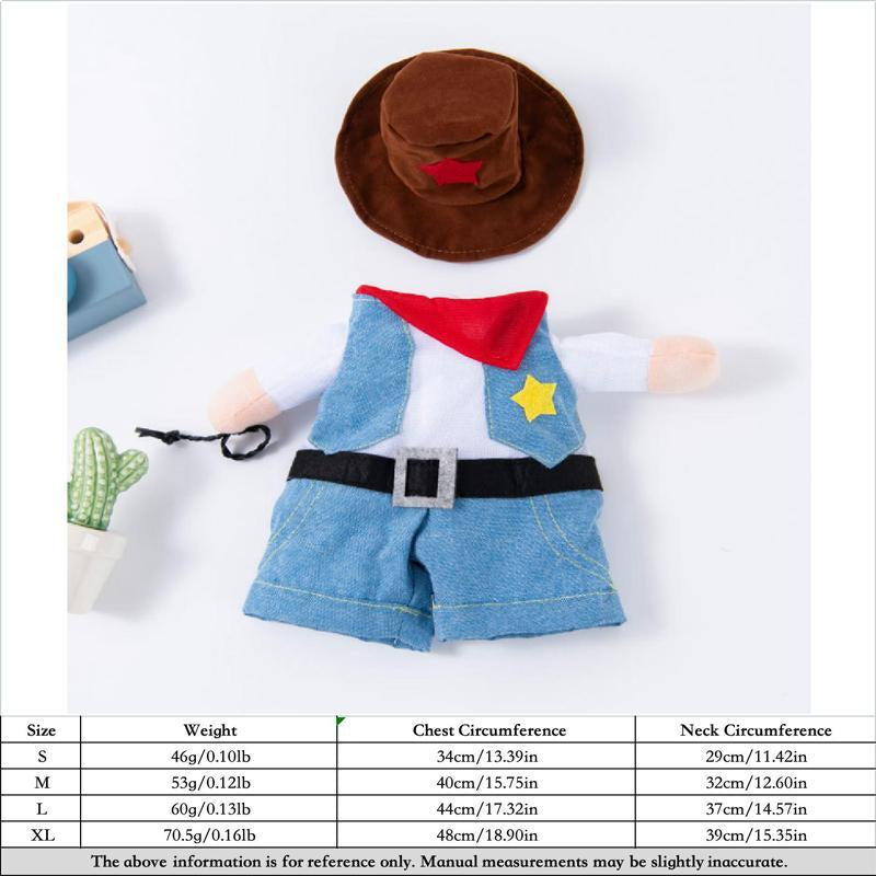 Halloween Dog Costume β Funny Knife Killer Outfit for Small Dogs, Scary Pet Clothes for Halloween Party & Fall Season