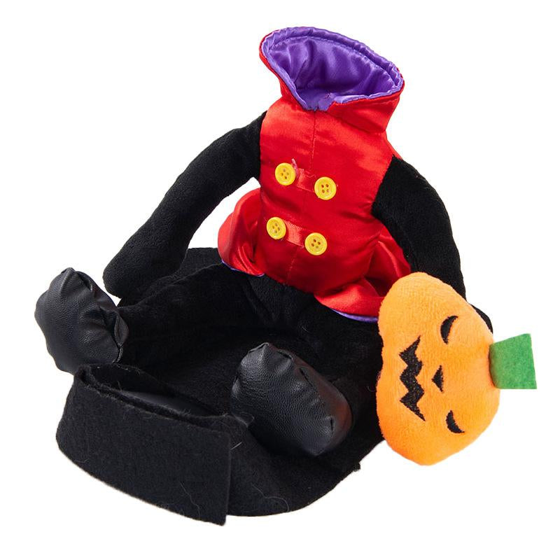 Halloween Dog Costume β Funny Knife Killer Outfit for Small Dogs, Scary Pet Clothes for Halloween Party & Fall Season